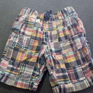 Gymboree Colorful Plaid Cargo Shorts